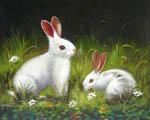 unknow artist Rabbit oil painting image